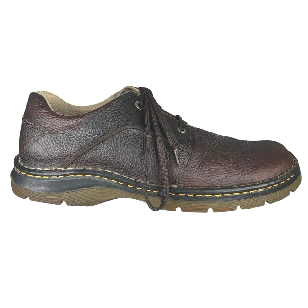 Dr. Marten Unisex Ordell Brown Leather Lace Up Oxford Size m 10 W 11